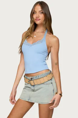 Top halter jordie encaje de Edikted en Tops para argentina