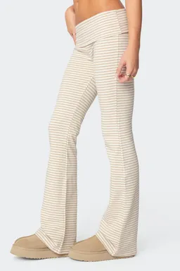 Leggings acampanados rayas kaeli de Edikted en Pantalones para argentina