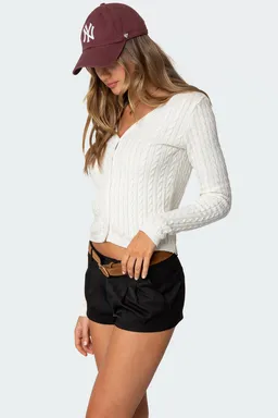Cardigan odelia punto trenzado de Edikted en Buzos y Sweaters para argentina