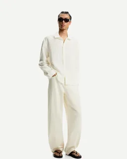 Camisa manga larga texturizada de Bershka en Camisas para argentina