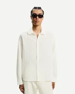 Camisa manga larga texturizada de Bershka en Camisas para argentina
