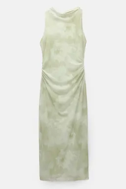 Vestido midi estampado tiedye de Pull&Bear en Vestidos para argentina
