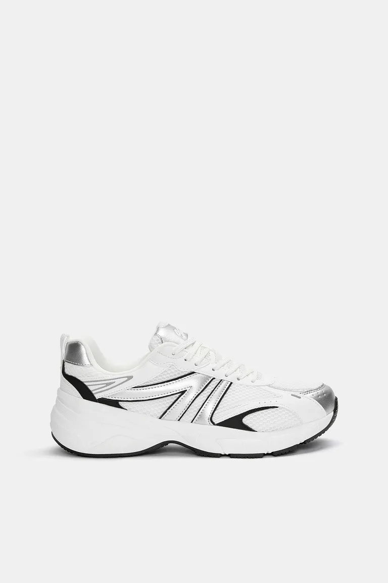 Zapatillas deportivas metalizadas de Pull&Bear en Zapatillas para argentina