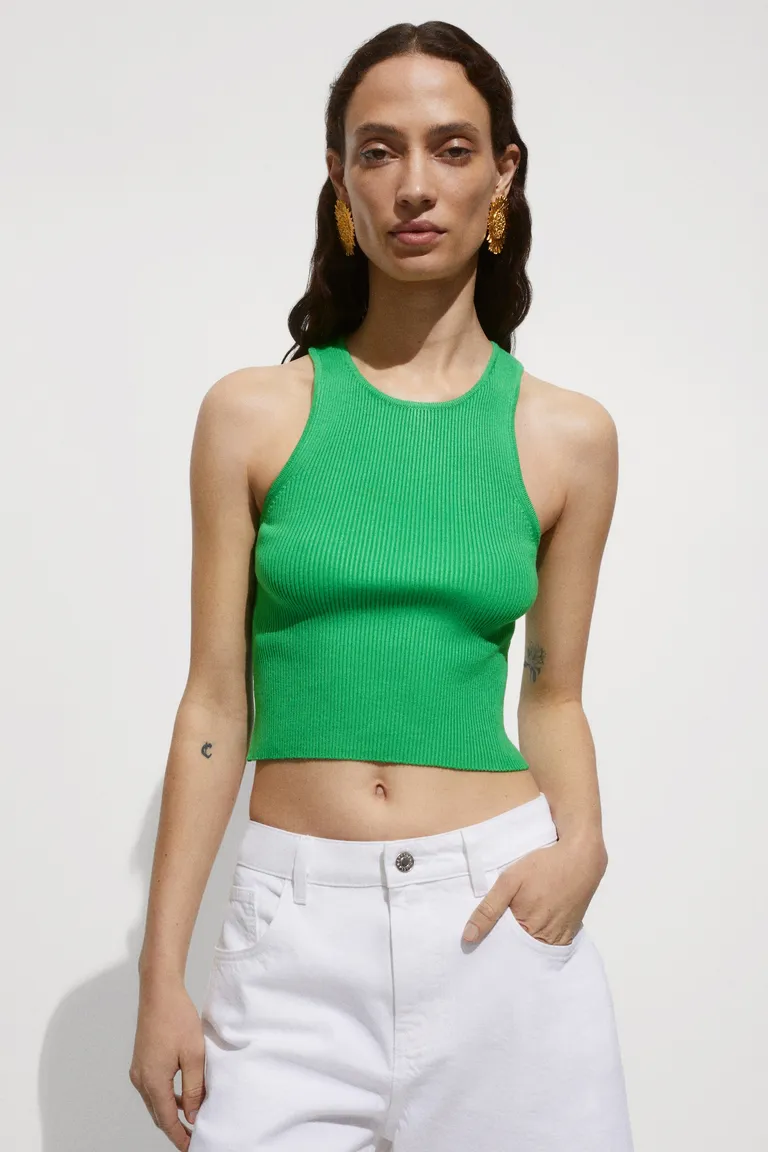 Top punto canalé de Mango en Tops para argentina