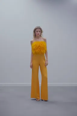 Pantalón palazzo satinado de Mango en Pantalones para argentina