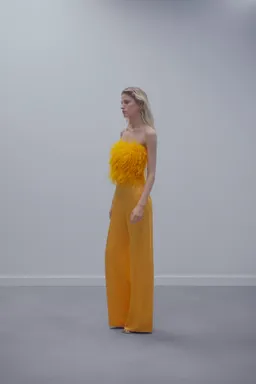 Pantalón palazzo satinado de Mango en Pantalones para argentina