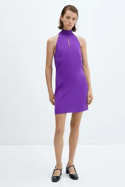 Vestido halter con lazo de Mango en Vestidos para argentina