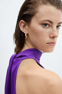 Vestido halter con lazo de Mango en Vestidos para argentina