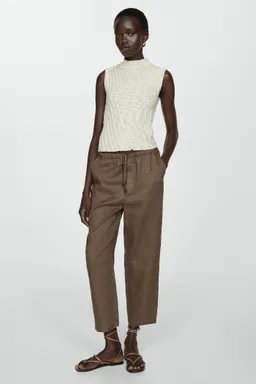 Jogger lino de Mango en Pantalones para argentina
