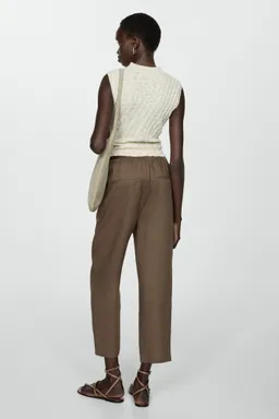 Jogger lino de Mango en Pantalones para argentina
