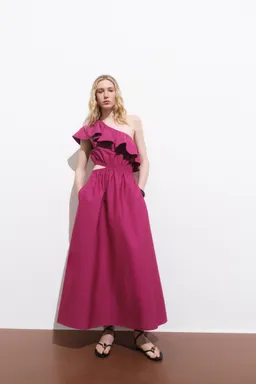 Vestido asimétrico con cut out de Mango en Vestidos para argentina