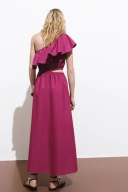 Vestido asimétrico con cut out de Mango en Vestidos para argentina