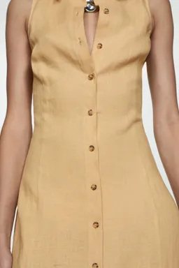 Vestido camisero lino de Mango en Vestidos para argentina