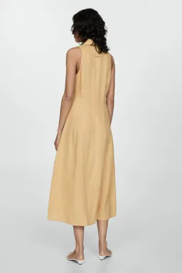 Vestido camisero lino de Mango en Vestidos para argentina