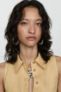 Vestido camisero lino de Mango en Vestidos para argentina