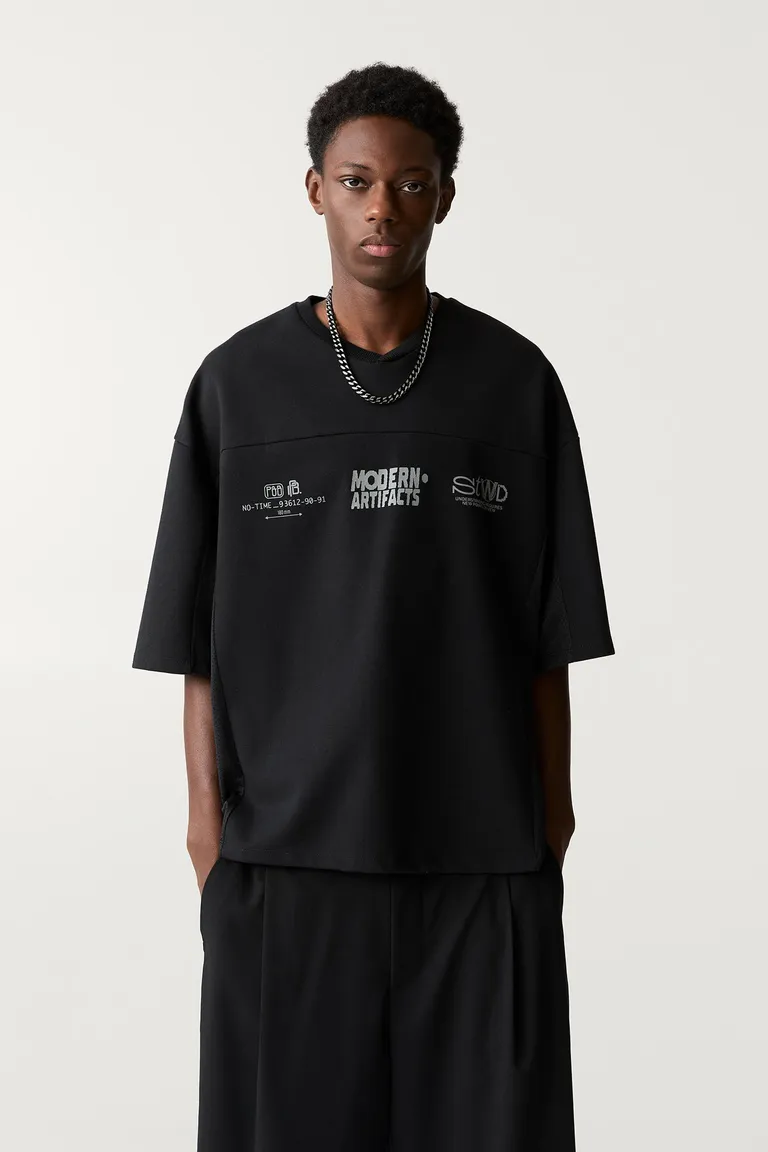 Camiseta interlock hockey stwd de Pull&Bear en Remeras y Polos para argentina