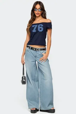 Remera hombros descubiertos de Edikted en Tops para argentina
