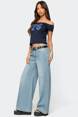 Remera hombros descubiertos de Edikted en Tops para argentina