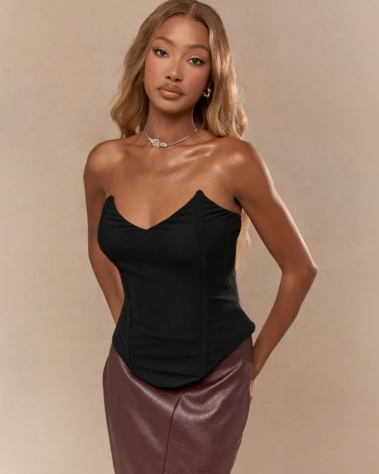 Top bandeau con escote corazón de Missguided en Tops para argentina