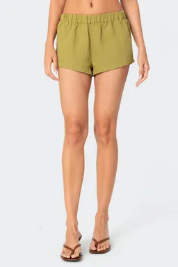 Shorts tipo lino arden de Edikted en Shorts para argentina