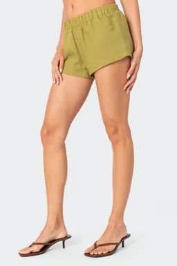 Shorts tipo lino arden de Edikted en Shorts para argentina
