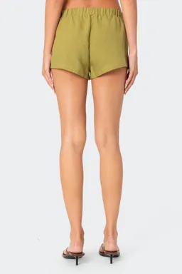Shorts tipo lino arden de Edikted en Shorts para argentina