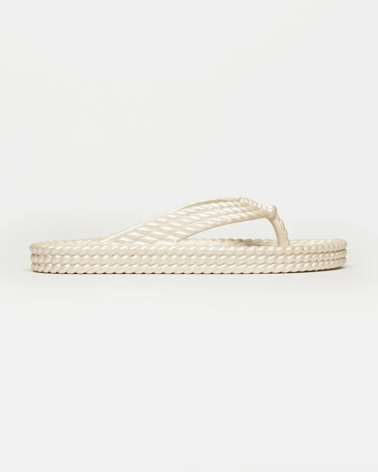 Sandalias planas de diseño náutico para mujer de Prüne en Sandalias para argentina