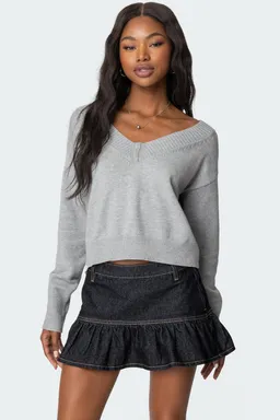 Sweater eli cuello oversize de Edikted en Buzos y Sweaters para argentina