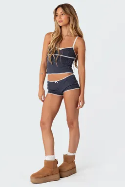 Micro shorts kendall de Edikted en Shorts para argentina