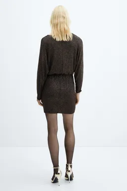 Vestido corto brillante elástico de Mango en Vestidos para argentina