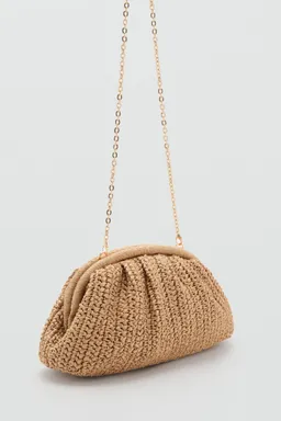 Bolso mano fibra natural de Mango en Bolsos y Carteras para argentina