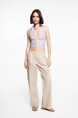 Pantalón cargo fluido de Mango Teen en Pantalones para argentina