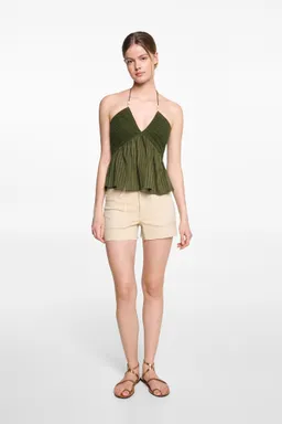 Shorts algodón con bolsillos de Mango Teen en Shorts para argentina