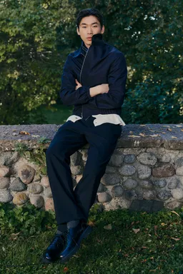 Pantalón sarga relaxed fit de H&M en Pantalones para argentina