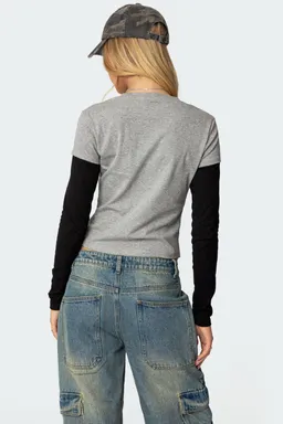 Remera lucine manga larga de Edikted en Remeras para argentina