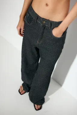 Jean textura michelle de Audaz en Pantalones para argentina
