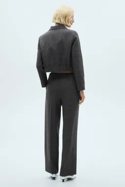 Pantalón recto tweed de Mango en Pantalones para argentina