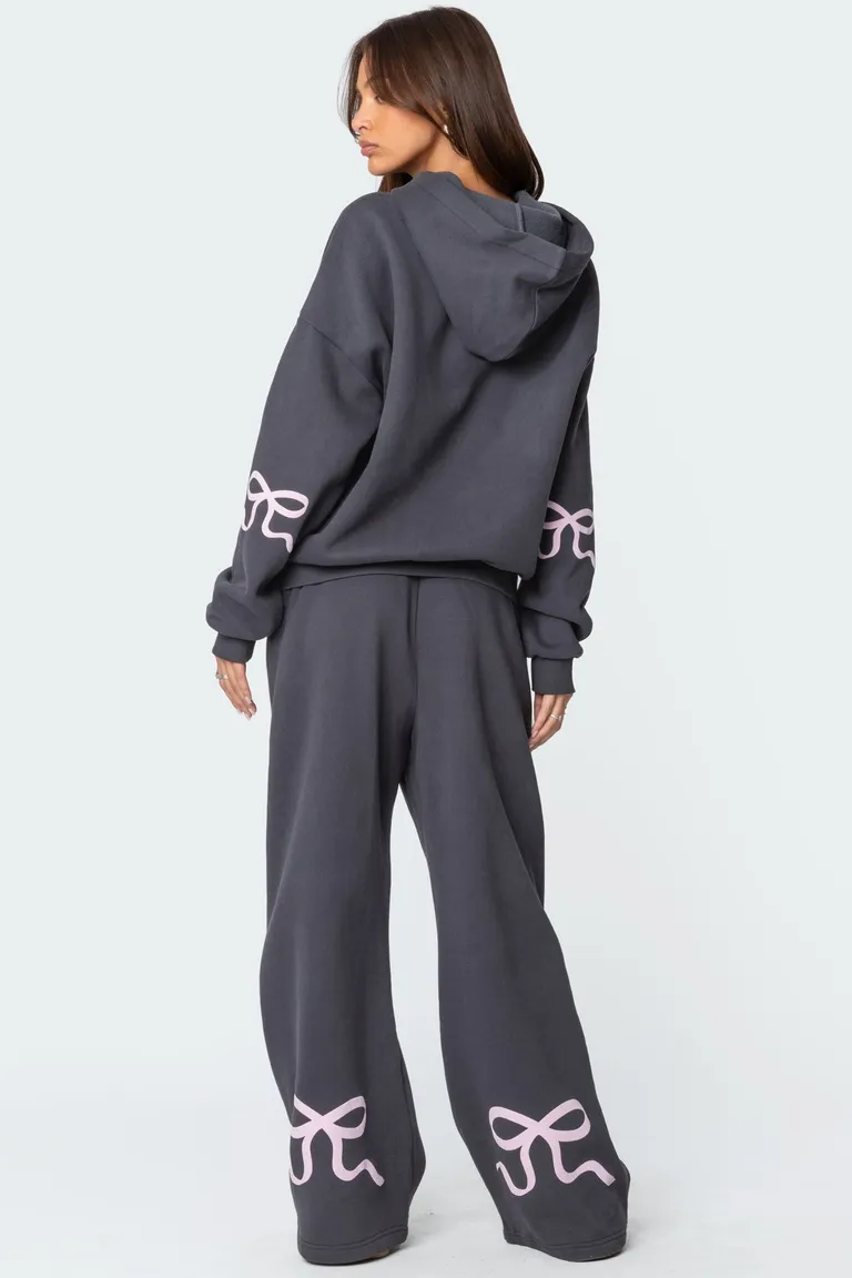 Pantalón jogger detalle moño de Edikted en Buzos y Sweaters para argentina