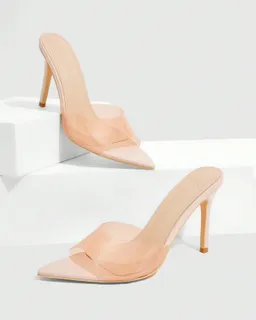 Sandalias transparentes de tacón de Cuccoo en Sandalias para argentina