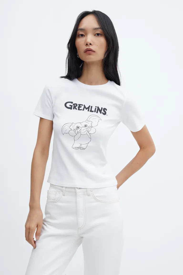 Remera gremlins de Mango en Remeras para argentina