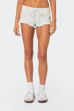Micro short con volados randi de Edikted en Shorts para argentina