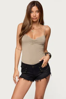 Body harlow cuello fruncido de Edikted en Bodies para argentina