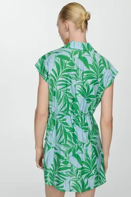 Vestido cruzado estampado de Mango en Vestidos para argentina