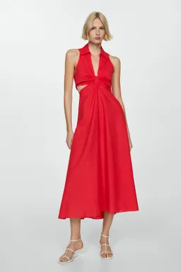 Vestido largo con aberturas de Mango en Vestidos para argentina