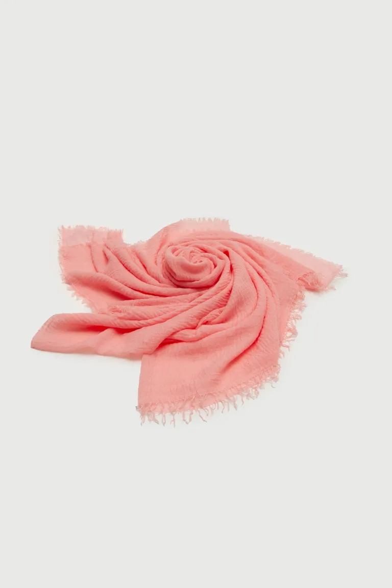 Chalina rosa efecto lavado de tacto suave y caída natural de Markova en Bufandas y Pañuelos para argentina