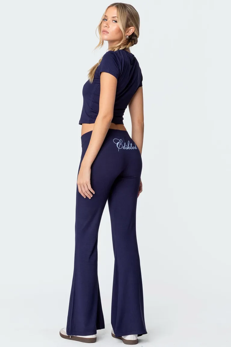 Pantalones acampanados flared de Edikted en Pantalones para argentina