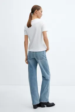 Camiseta premium algodón de Mango en Remeras para argentina