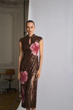 Vestido flores lentejuelas de Mango en Vestidos para argentina