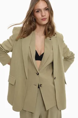 Blazer rústica fluida de Lefties en Blazers para argentina