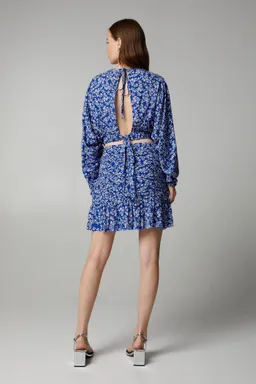 Falda estampada con volante de Mango Teen en Faldas para argentina